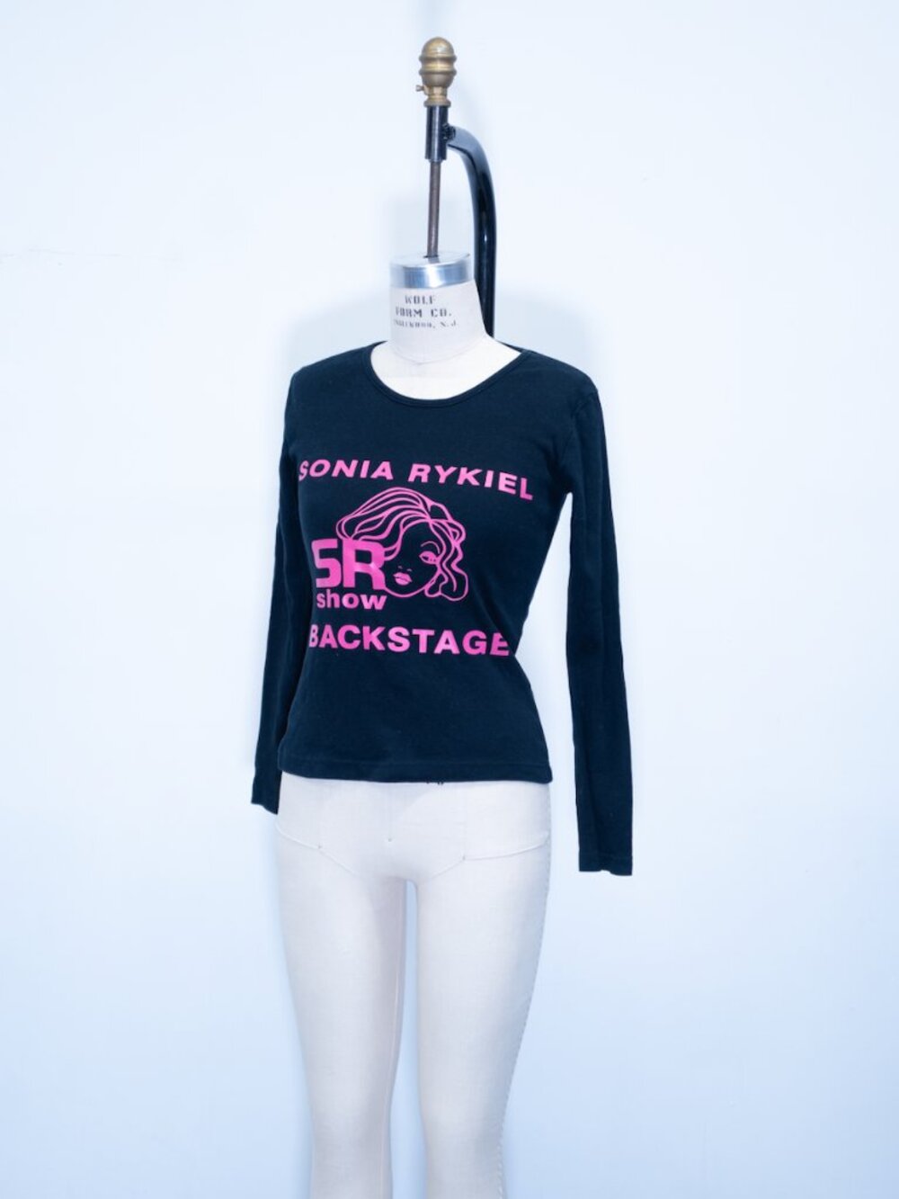 Sonia Rykiel "Backstage" Long Sleeve Top